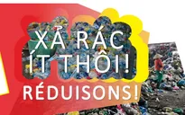 Hưởng ứng chiến dịch bảo vệ môi trường qua triển lãm sắp đặt “Xả rác ít thôi!"