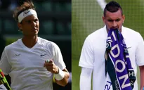 Wimbledon 2019: Cố tình đánh bóng vào ngực Nadal, Kyrgios từ chối xin lỗi