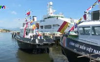 Hạ thủy 2 tàu lai dắt cho Bộ tư lệnh Cảnh sát biển