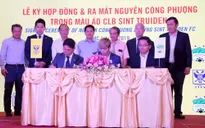 Lãnh đạo VFF chúc mừng và giao nhiệm vụ cho Công Phượng khi sang Bỉ thi đấu