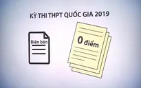 Phát hiện bài thi trắc nghiệm THPT Quốc gia không viết nội dung gì