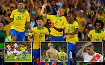 ẢNH: Jesus nhận thẻ đỏ, Brazil vẫn vô địch Copa America sau 12 năm chờ đợi