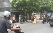 Chặn xe vi phạm, Cảnh sát giao thông Hải Phòng bị đâm trực diện, hất văng
