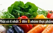 Ra mắt bộ thực đơn mẫu bữa ăn học đường