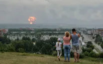 Nga: Lại cháy nổ kho đạn ở Siberia