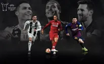 Van Dijk, Messi và Ronaldo có tên trong đề cử Cầu thủ xuất sắc nhất năm của UEFA