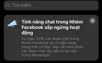 Thông báo ngắn gọn của Facebook khiến hàng triệu người hoang mang