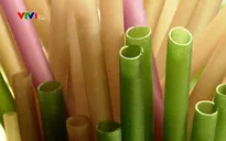 Ống hút gạo - Giải pháp mới góp phần bảo vệ môi trường
