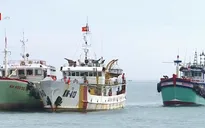 Cứu nạn 2 tàu cá bị trôi dạt trên biển