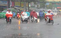 Bắc Bộ và Bắc Trung Bộ cảnh báo mưa giông kèm sấm sét