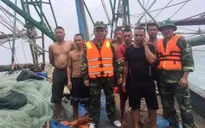 Cứu ngư dân gặp nạn trên biển Quảng Ninh