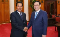 Phó Thủ tướng Vương Đình Huệ tiếp Phó Chủ tịch Quốc hội Lào