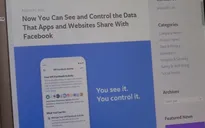 Facebook ra mắt công cụ chặn thu thập dữ liệu