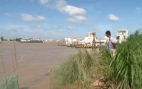 Nuôi thủy sản mùa lũ gặp khó vì lũ thấp