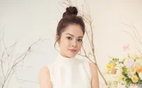 Dương Cẩm Lynh trẻ trung với đầm trắng kiêu sa