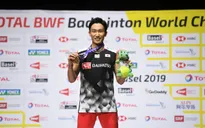 Momota bảo vệ thành công chức vô địch giải cầu lông thế giới