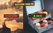Bao bì bánh Trung thu càng cầu kỳ càng gây hại cho môi trường