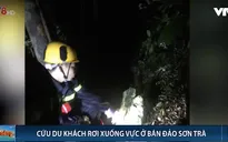 Đà Nẵng: Cứu du khách lạc đoàn rơi xuống vực sâu tại bán đảo Sơn Trà
