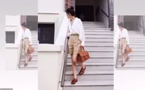 Bí kíp phối quần short cho cô nàng công sở