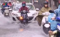 Mưa lớn gây ngập lụt tại Hải Phòng