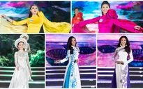 Dàn thí sinh Miss World Việt Nam 2019 khoe dáng thướt tha với áo dài