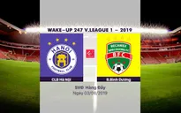 VIDEO Highlights: CLB Hà Nội 2-1 Becamex Bình Dương (Vòng 19 Wake-up 247 V.League 1-2019)