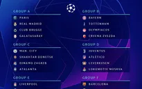Bốc thăm chia bảng Champions League: Liverpool dễ thở, Barcelona vào bảng "tử thần"