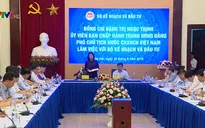 Tiếp tục đổi mới thể chế về đấu thầu, quy hoạch