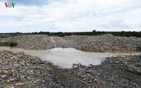 Ninh Thuận buộc ngừng khai thác cát trên sông Dinh từ ngày 1/9