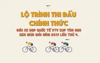 [Infographic] Lộ trình 8 chặng của Giải xe đạp quốc tế VTV Cúp 2019