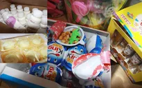 Hàng nghìn sản phẩm bánh kẹo không nguồn gốc theo xe tải vào Thủ đô