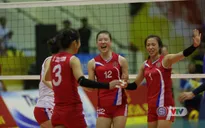 CHDCND Triều Tiên 3-0 (25/11, 25/16, 25/15) Phúc Kiến (Trung Quốc) (Giải bóng chuyền nữ quốc tế VTV Cup Tôn Hoa Sen 2019)
