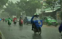 Nam Bộ mưa giông diện rộng, đề phòng giông lốc