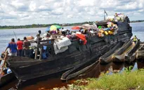 Chìm thuyền làm hơn 60 người chết và mất tích tại CHDC Congo