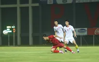 Mai Xuân Quyết lập cú đúp trong trận đấu tập nội bộ của U22 Việt Nam