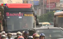 Hà Nội phân luồng giao thông phục vụ thi công cầu cạn trên tuyến Phạm Văn Đồng