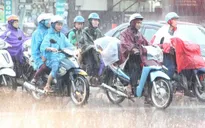 Cảnh báo mưa lớn ở trung du, vùng núi Bắc Bộ