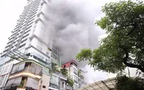 Cháy lớn ở phố Núi Trúc, Hà Nội