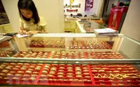 Giá vàng trong nước đi xuống