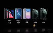 Ra mắt iPhone 11, Apple giảm mạnh giá bán nhiều bản iPhone cũ