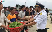 Cứu 46 ngư dân Quảng Ngãi gặp nạn trên biển