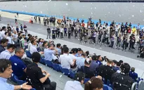 Độc đáo tuyết nhân tạo làm mát trong ngày nắng nóng