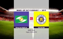 VIDEO Highlights: Sông Lam Nghệ An 0-1 CLB Hà Nội (Vòng 24 V.League 2019)