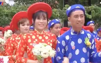 Ấm áp lễ cưới tập thể của 100 đôi công nhân trong ngày Quốc khánh 2/9