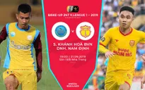 [KT] S.Khánh Hòa BVN 3-0 DNH Nam Định: Sống lại hy vọng trụ hạng!