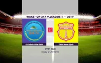 VIDEO Highlights: S.Khánh Hòa BVN 3-0 DNH Nam Định (Vòng 24 Wake-up 247 V.League 1-2019)