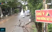 Người dân đầu nguồn vũng lũ Đồng Tháp phập phồng nỗi lo sạt lở