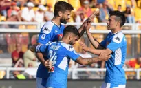 Kết quả, BXH Vòng 4 VĐQG Italia: Lecce 1-4 Napoli, Bologna 1-2 Roma