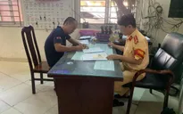 Xử phạt tài xế không nhường đường xe cứu hỏa trên đường dập cháy Chợ Tó