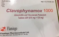 Thu hồi toàn quốc lô thuốc Clavophynamox 1000
